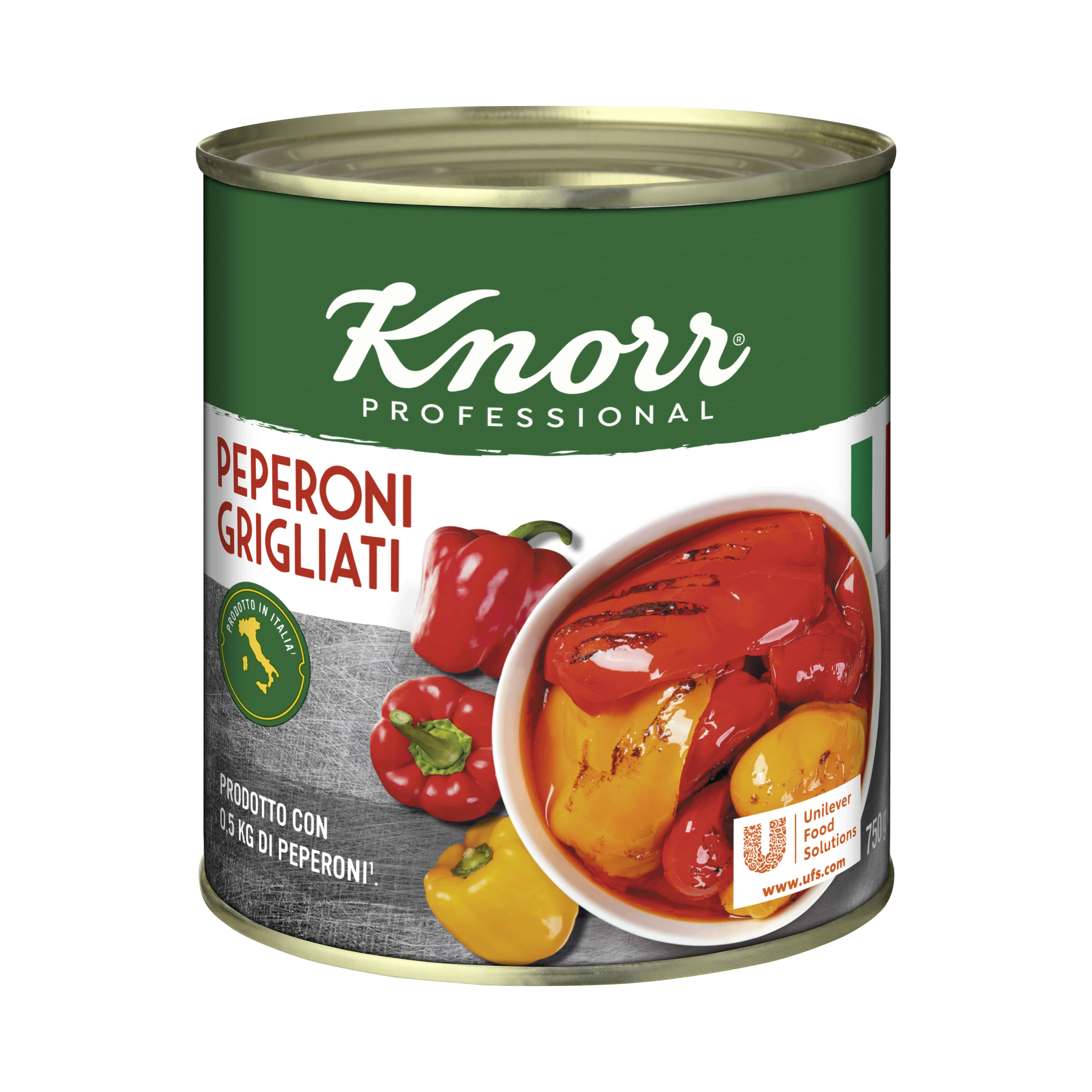 Knorr Grillitud paprikad 0,75 kg - 